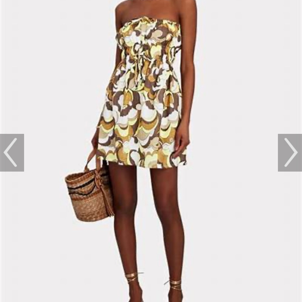 Faithfull The Brand strapless dress size medium